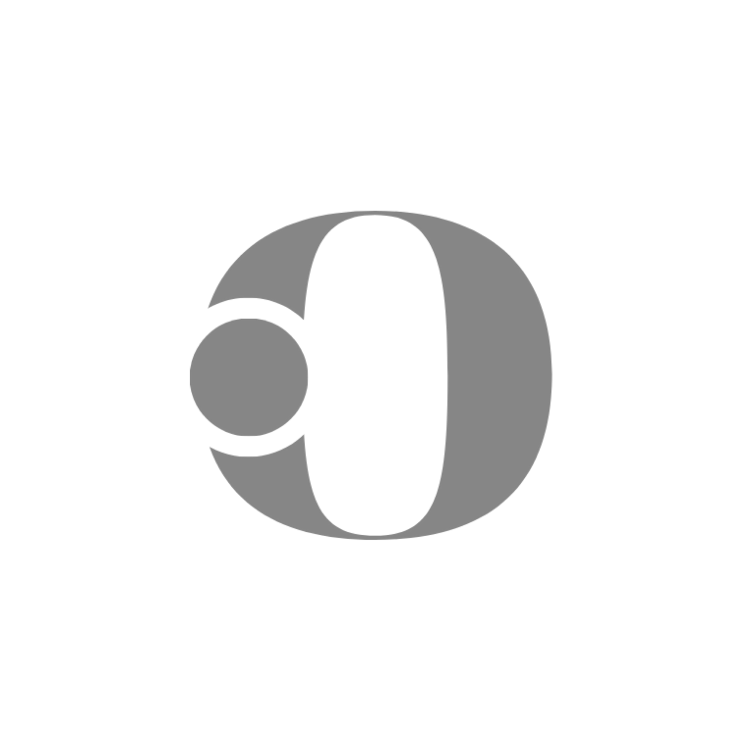A gray version of the Omni Coffee Studio favicon logo.